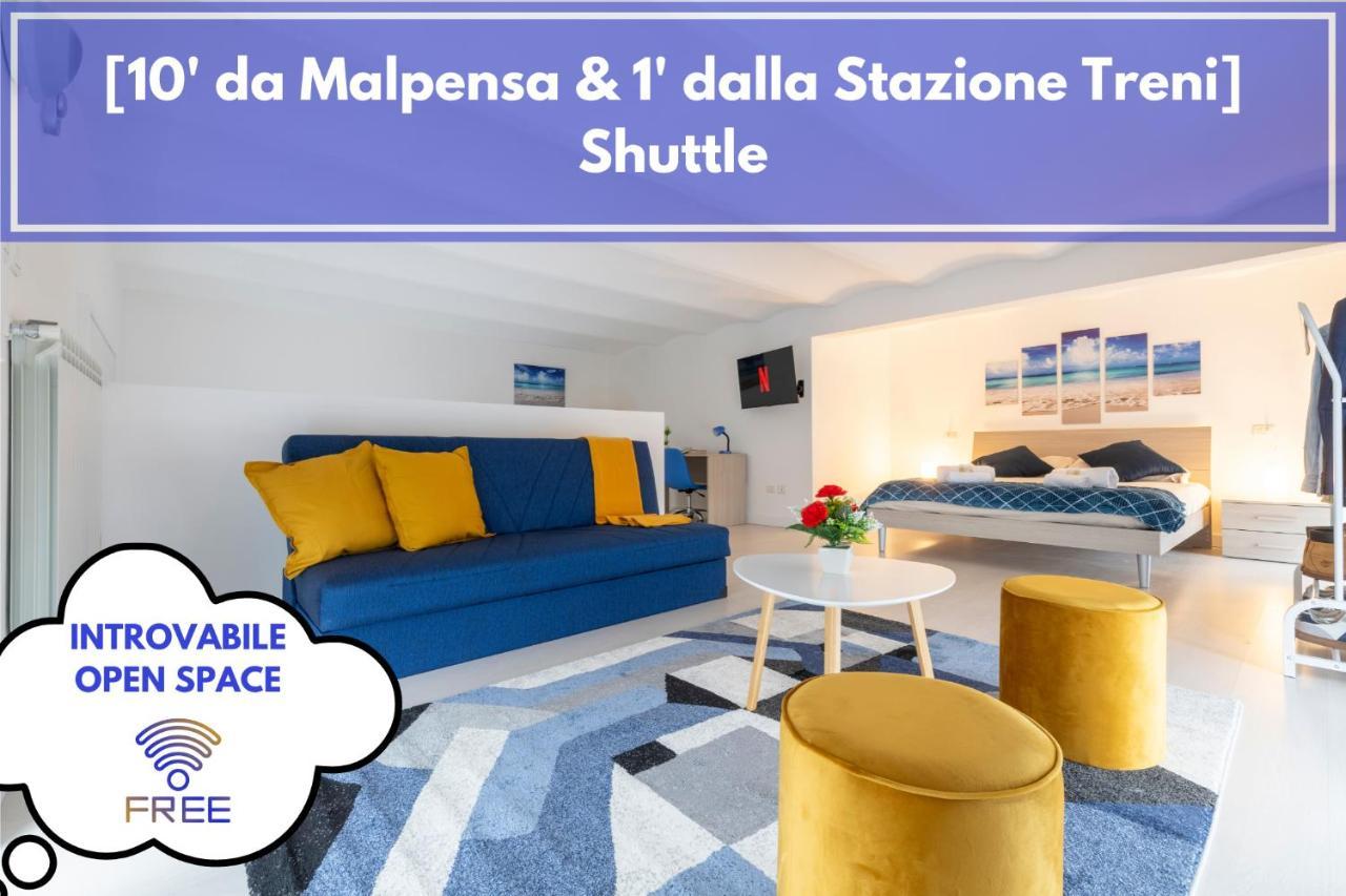 Appartamento 10' Da Malpensa & 1' Dalla Stazione TreniShuttle Somma Lombardo Esterno foto